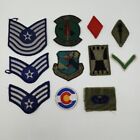 Lot Of 11 Assorted Vintage Usa Military Patches