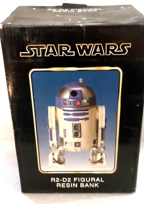 星球大战 R2D2 树脂硬币银行全新 NOS 盒 NECA — 第 1/4 张图片