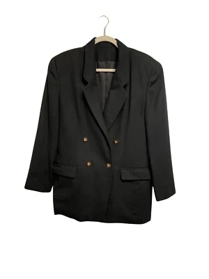Blazer vintage Lands End 100 % lana talla 12 Foto 1 de 4