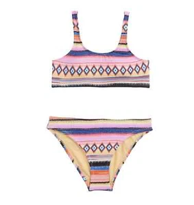 Hobie L113048 Swimwear Stripe Two Piece Set Girl’s Size 8 - Picture 1 of 1