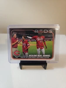 2024 Topps Elly De La Cruz Cincinnati Reds Rookie Resilient Reds Rookies #133 - Picture 1 of 2