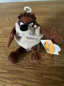 Taz Tasmanian Devil beanbag 1997 NWT - Picture 1 of 5