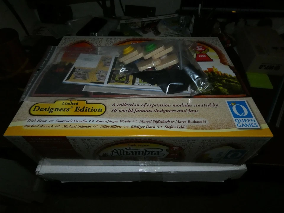 Queen Games: Alhambra Edición Limitada Diseñador Mega Caja plus Queenies Foto 1 de 1