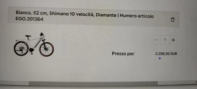 bicicletta uomo elettrica egomovement - Immagine 1 di 2