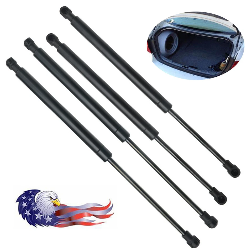 For BMW 323i 328i 330i 335i M3 Bonnet Hood + Trunk Lift Support Shocks Shocks *4 Foto 1 de 4