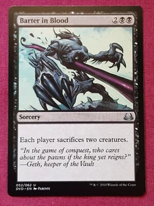 Magic The Gathering DUEL DECKS ANTHOLOGY DIVINE VS DEMONIC BARTER IN BLOOD MTG - Picture 1 of 2
