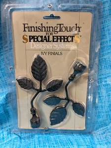 Ivy Finials Finishing Touch for Special Effects Designer Systems Speckled Green - Picture 1 of 3