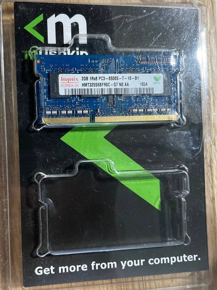 Hynix HMT125S6BFR8C-G7  PC3-8500S-7-10-F2 DDR3 1066 MHz  RAM - Image 1 of 1