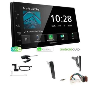 Kenwood Autoradio Apple CarPlay DAB+ für Toyota Highlander / Kluger schwarz - Bild 1 von 6