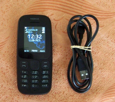 Teléfono Móvil Nokia 105 DUAL SIM (TA-1034) GSM EXCELENTE ESTADO, Botones Grandes, Antorcha. Foto 1 de 4