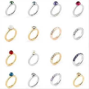 Anello Donna Acciaio BROSWAY TRING Pietre con Colori e Misure Varie - Picture 1 of 52