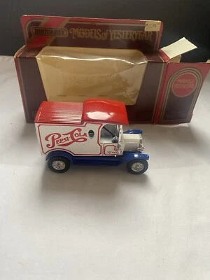 Matchbox Models of Yesteryear Y-12 1912 Model 'T' Ford - Pepsi truck - 1984 -NOS - Image 1 of 4