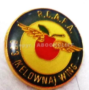 RCAF ASSOC. 883 KELOWNA Wing LAPEL Pin Royal Canadian Air Force Pin - Picture 1 of 4