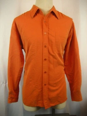  Camisa informal vintage para hombre Oleg Cassini mezcla seda/rayón rosa LS talla LG Foto 1 de 4