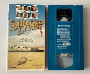 Sordid Lives 2000 VHS Olivia Newton John HTF Blue Color Tape Sexy Comedy Shrink - Picture 1 of 5