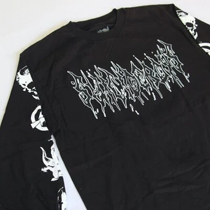 SuicideBoys Long Sleeve Metal Tee Grey Day 2021 Tour Concert Merch G59 T Shirt L - Picture 1 of 16