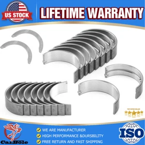 21020-2B100 Main & Rod Bearings Set For 10-16 Hyundai Kia Accent Rio 1.6L L4 STD - Picture 1 of 8