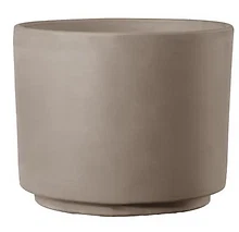VASO CILINDRO MODUL'O DEROMA IN TERRACOTTA cm. 25 varie finiture