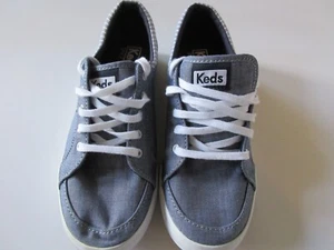 Keds Women Dream Foam Memory Canvas Sneaker Blue Combo Color Size 6 New - Picture 1 of 4