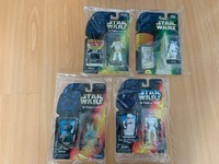 Star Wars TPotf 4 Figuren OVP R2-D2 Greedo Kenner Stormtrooper Collection 1 & 2