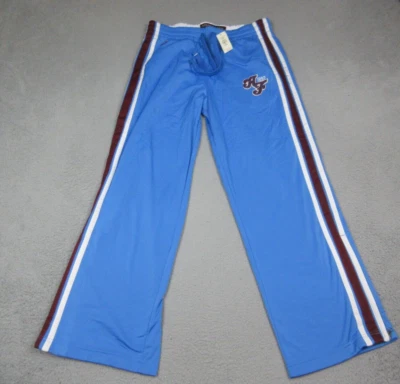 Pantalones de chándal vintage Abercrombie & Fitch para hombre azul medio Y2K Foto 1 de 4