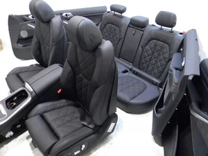 BMW G05 x5 Lederausstattung Sportsitze Sitze Seats Sensafin Stitched Decor Black - Bild 1 von 24