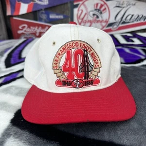 Vintage San Francisco 49ers Sports Specialties 40th Anniversary 1946-1986 Snapback - Bild 1 von 8