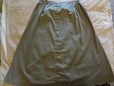 FALDA DE SARGA BOBBIE BROOKS MUJER COLOR SALVIA Foto 1 de 4