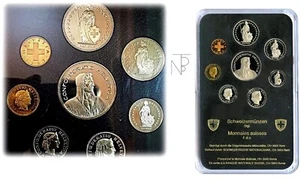 Svizzera (Switzerland-SWISSE) 1987 set Series UNC. - Imagen 1 de 8