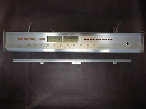 PIONEER SX-1050 STEREO RECEIVER DIAL PANEL AAG-105 W/BLIND SASH METERS & LENSES - Picture 1 of 5