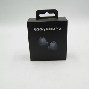 SAMSUNG Galaxy Buds2 Pro True Wireless Bluetooth Earbud Headphones-Black. - Photo 1 sur 2