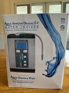 Aqua Ionizer Deluxe 9.0 Deluxe Adapter Faucet Filters And Test Strips - Picture 1 of 5