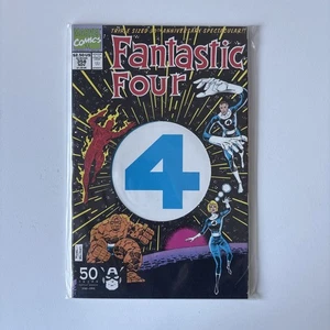 THE FANTASTIC FOUR 4  #358 GIANT SIZED 30TH ANNIVERSARY DIE CUT NM 1991 - Picture 1 of 2