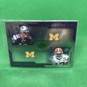 Tom Brady Patriots Michigan 2008 cubierta superior edición borrador #209 - Imagen 1 de 2