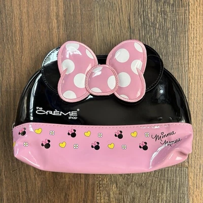Bolso de Cosméticos Maquillaje The Creme Shop Disney Minnie Mouse - Rosa Negro Blanco Multi Foto 1 de 4