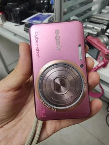 2025-SONY Digital Camera DSC-WX70 Pink Cyber-shot 5.0x Optical Zoom w/Battery - Picture 1 of 9