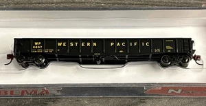BLMA Models N Scale #14047 ACF 70-Ton 52’ Gondola Western Pacific #6807 NOS! - Picture 1 of 4