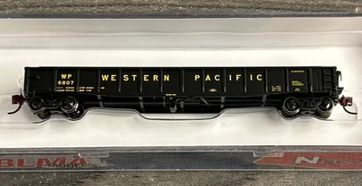 BLMA Models N Scale #14047 ACF 70-Ton 52’ Gondola Western Pacific #6807 NOS! - Image 1 of 4