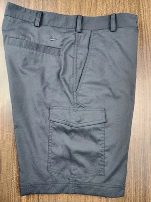 ~NIKE~ Pantalones Cortos de Golf Dri Fit Atléticos Negros Carga Para Hombre Talla 34 Foto 1 de 4