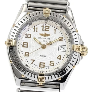 Reloj de cuarzo para dama Breitling Wings B67050 fecha esfera plateada_878341 - Imagen 1 de 7