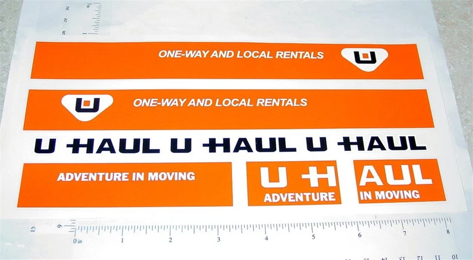 Nylint U-Haul Cube Van Replacement Sticker Set NY-075 - Image 1 of 1