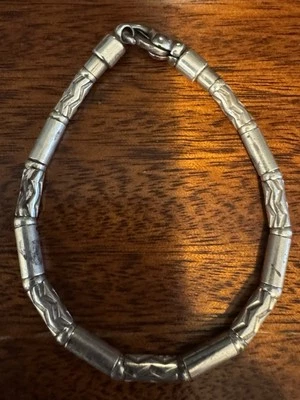 Estate Sterling Tiffany & Co Aztec Design Bracelet - Image 1 of 4