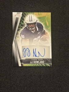 Autógrafos Sage High Series 2022 negros #A-JJH Jj Howland radiocontrol novato automático - Imagen 1 de 2