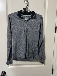 Nike Running Dri-Fit Shirt Size M Pullover 1/4 Zip Std Fit Long Sleeve - Picture 1 of 7