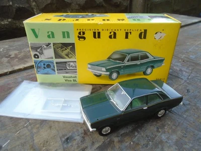Vanguards VA 08700 Vauxhall Viva SL verde madera de pino, escala 1:43 Foto 1 de 4