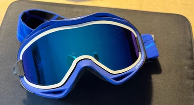 SKI-  Snowboardbrille Uvex Take Off mit Wechselscheibe  blau  g.gl 300 take off - Bild 1 von 3