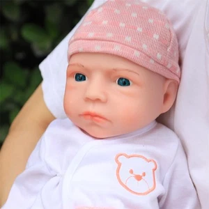 15 inch Realistic Full Silicone Baby Doll,Lifelike Reborn Baby Dolls, Toy, an... - Picture 1 of 7
