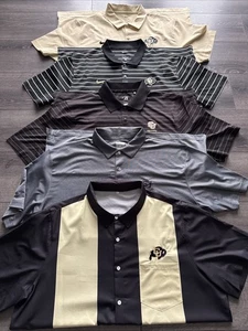 Paquete de 5 camisas CU University of Colorado talla para hombre. XL - Imagen 1 de 11