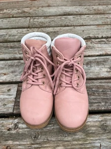 Mädchen Wander Outdoor Wasserdicht Stiefel Gr. 11 Rosa - Bild 1 von 11