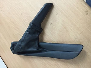 Bmw 1 Series E81 E82 E87 Handbrake Lever Complete Boston Leather Black 7130842- - Picture 1 of 2